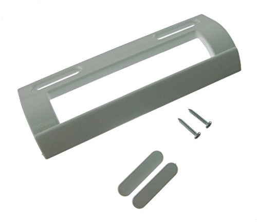 Ufixt For AEG, Ariston, Baumatic, Beko, Belling and Bosch Universal White Fridge Freezer Door Handle 80mm-150mm
