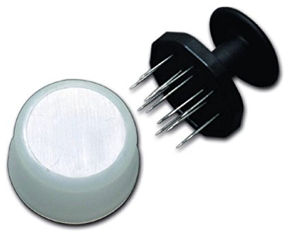 PUNGI SALAME BUCA CARNE con SPILLI in ACCIAIO INOX PROFESSIONALE MACELLAIO