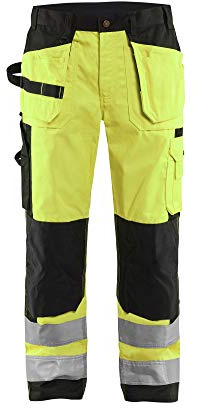 Blaklader 15331860 Hose mit hoher Sichtbarkeit, gelb/ schwarz, grootte C154