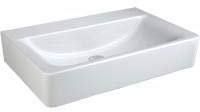 Ideal Standard Connect Cube Wash Basin 600mm E8102, tap Hole Without Overflow, Colour: White with Badkeramik > Waschtische & Handwaschbecken, Weiß mit Ideal Plus