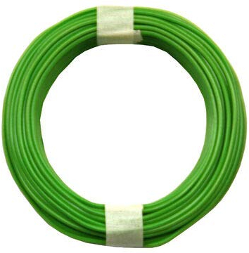 BELI-BECO L118/10 Kabel - Kupferlitze 1 x 0,14 mm² (1x18x0,10mm) - 10 m Ring (Grün)