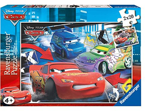 Ravensburger 09003 - Disney Cars - 2 x 20 Teile Puzzle