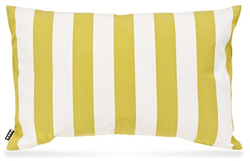 H.O.C.K. Kissen inkl. Füllung 60x40cm Outdoor Classic Streifen grün