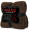 Snug Rug Sofaüberwurf Decke Sofa Kuscheldecke Decke Fleecedecke - Original Luxury Hochwertige Sherpa Werfen Warm Fleece Couchdecke Sofadecke 127 x 178cm (Schokolade)
