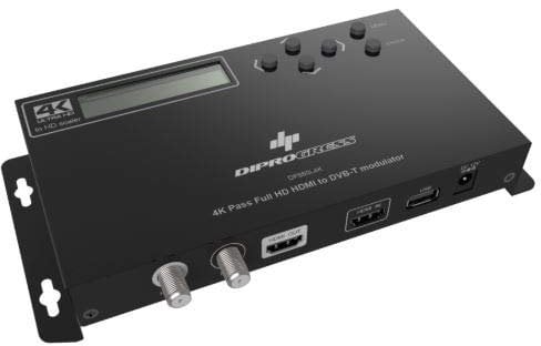 Maxxistore® - Diprogress modulatore digitale con Loop passante 4K DP8604KD