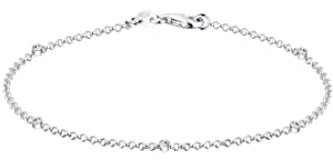 Elli Armband Damen Basic Filigran Kombinierbar mit Kristallen in 925 Sterling Silber