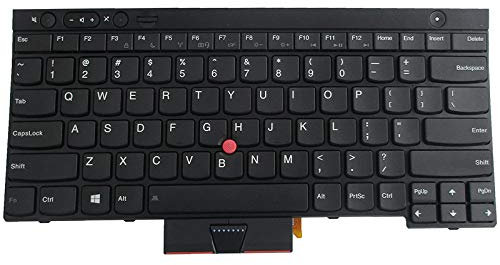 SUNMALL Clavier pour ordinateur portable Lenovo IBM ThinkPad T430 T430S T430I X230 X230T X230I T530 T530I W530 Noir