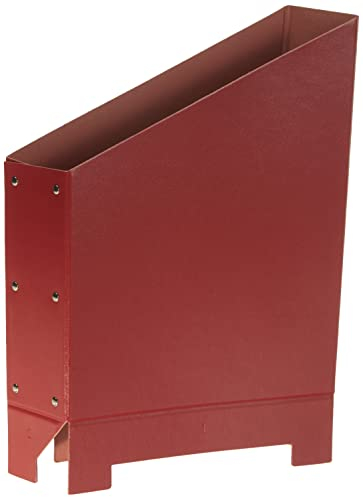 Leitz Stehsammler 80 mm Rückenbreite, A4, Hartpappe, Faltbar, Rot, 24230025