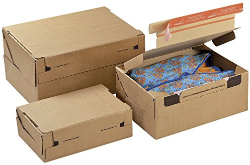 ColomPac 30000280 Return Box, 300 x 200 x 100 mm, braun
