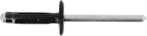Restagraf - Rivet Expansé Tête Large Aluminium - Compatible avec Alpine, DS, Ford, Peugeot, Renault - Diamètre 4,8 mm - Longueur 20,5 mm - Réf. 12335 - Sachet de 25