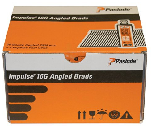 Paslode 51mm Angled Brad 2000 + 2 Fuel Cells 300273