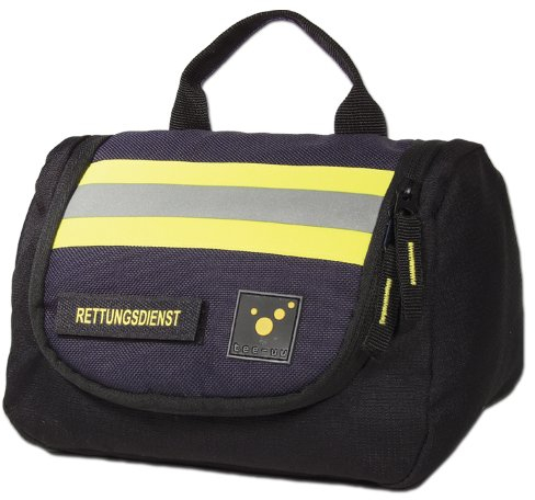 tee-uu FLASH Waschbeutel (19 x 12 x 15cm) - Robuster Waschbeutel zum Hinstellen oder Aufhängen!