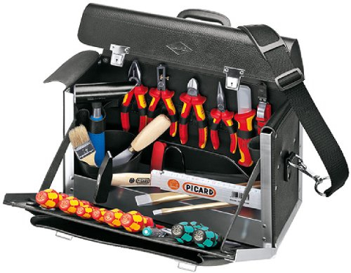 Knipex 00 21 01 TL Werkzeugtasche 24-teilig für die Elektroinstallation