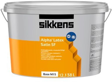 Sikkens Alpha Latex Satin SF weiß, 12,5 Liter