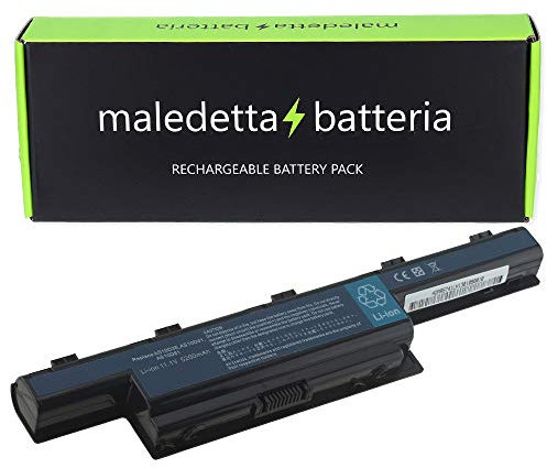 Batteria Potenziata 5200mAh 10.8V per Portatile Acer Aspire 5750G, 5750G-2312G50