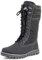 Polar Donna La Neve Durevole All'Aperto Termico Inverno Caldo Impermeabile Metà Polpaccio Stivali - Nero - UK4/EU37 - YC0376