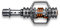 Crank Brothers Egg Beater SL Fahrrad Pedal, Orange Spring