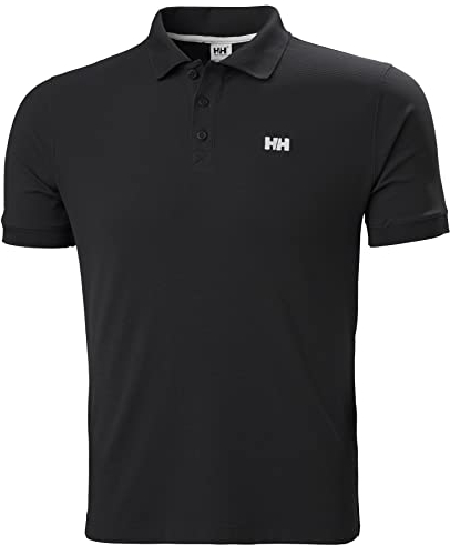 Helly Hansen Men's Driftline Polo, Black, L