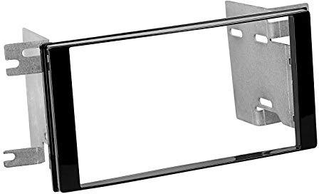 Carmedio 2-DIN Radioblende Subaru Forester, Impreza, Hochglanz-schwarz