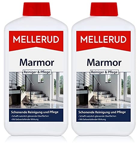 2x Mellerud Marmor Reiniger und Pflege 1L