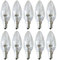 NCC-Licht 10 x Kerze Eco Glühbirne 18W = 25W / 23W E14 Halogen Leuchtmittel Kerzen