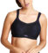 Panache Non-Wire Sports Bra (7341B)- Cranberry, Black, 34F UK