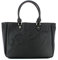 Liu Jo, Damen Handtaschen, Schultertaschen, Shopper, Schwarz, 34,5 x 28 x 15 cm (B x H x T)