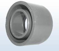 Bague en PVC rouge - Manchon adhésif - 63 x 50 mm