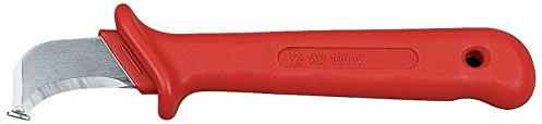 Bahco 2820VHELP - Couteau Lame Courbe Isole