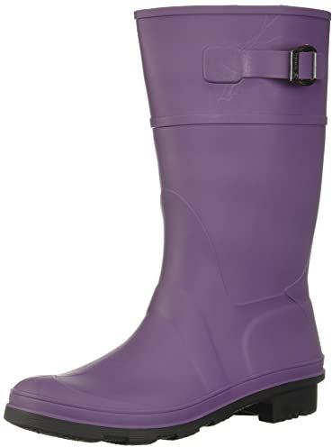 Kamik RAINDROPS Stivali di gomma Bambina, Viola (Eggplant-Aubergine), 38 EU (5 UK)