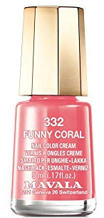 Mavala Mini Color Esmalte de Uñas Color Crema - 332 Funny Coral 5ml