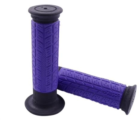 Lenkergriffe PROGRIP Griffe 717 schwarz lila Roller Scooter Motorrad