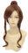LanTing Cosplay Perücke Sailor Moon Sailor Jupiter Brown Styled Frauen Cosplay Party Fashion Anime Human Costume Full wigs Synthetic Haar Heat Resistant Fiber