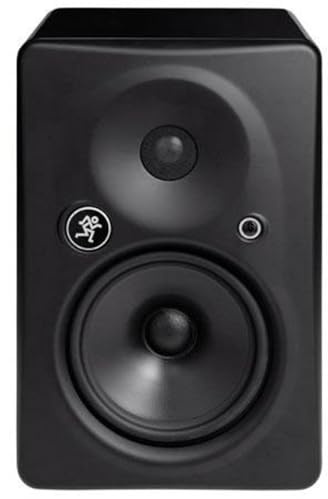 Mackie Monitor de estudio de 2 vías de alta resolución de 6 pulgadas, negro (HR624mk2)