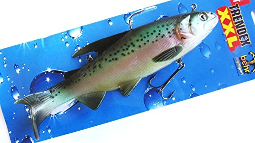 Behr 6155831 Hecht Gummi Wobbler Forelle 22cm 60g Gummifische
