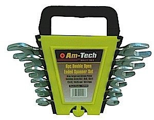 Am-Tech K 0950-6 Pieces Double Open-End Spanner