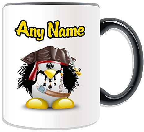 Unigift Tasse mit Jack Sparrow-Motiv, personalisierbar