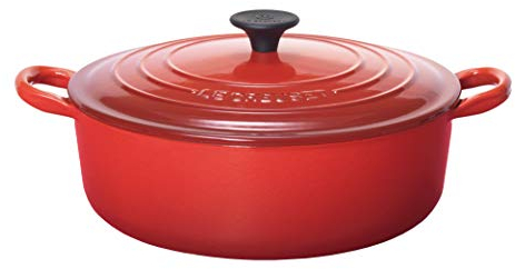 Le Creuset Tradition cocotte en fonte basse cerise 24cm 25052240602460