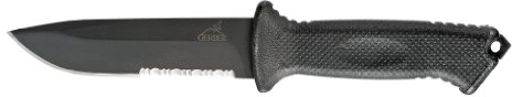 Coltello di Sopravvivenza Gerber con Lama Seghettata Parziale e Fondina Per La Gamba, Prodigy Se, Lunghezza Lama: 12,1 Cm, Acciaio 420Hc, 22-01121