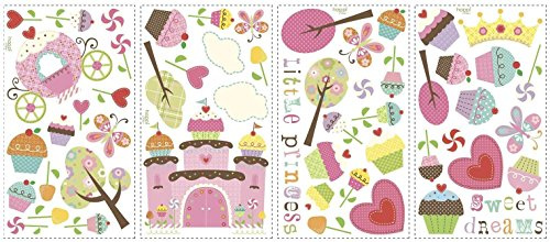 RoomMates 54186 Happi Cupcakes Land