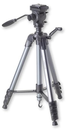 Carson The Rock Series 3-Way Fluid Panhead Trípodes Ligeros de Aluminio o Monopod con Funda de Transporte para cámara, prismáticos, monoculares, alcances y más