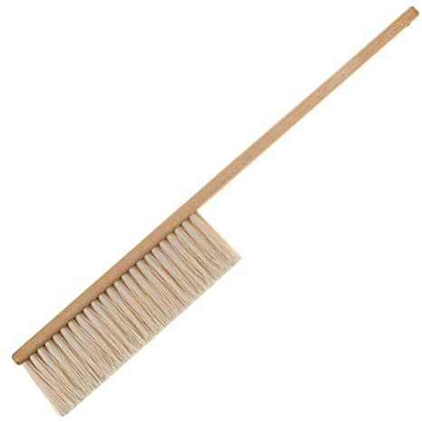 SIDCO Auto Schneebesen Holz XXL Schneefeger Handfeger Schnee Bürste Spezialborste 65cm
