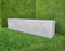 AnaParra Jardinera Rectangular Moderna en hormigón aligerado para Exterior Rectangular Pacífico 80X17X19cm. Arlequin Gris