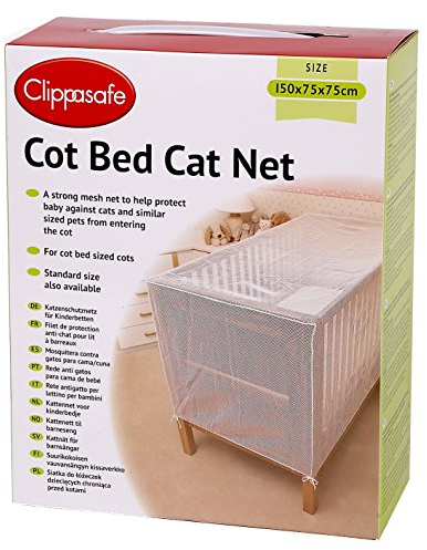 Clippasafe Kinderbett-Katzennetz
