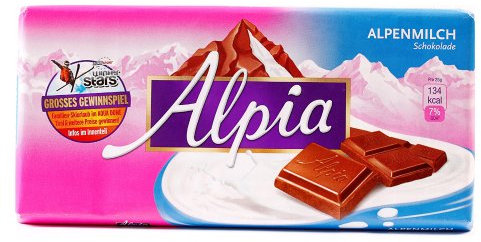 Alpia Alpenmilch Schokolade 100g