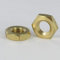 Dado esagonale basso HM/contro Dado M8 Spessore 4 ottone