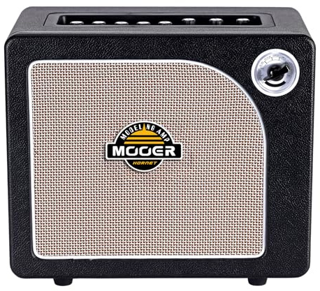 Mooer Hornet Black 30W - Modeling Gitarren Combo mit 8 Zoll Speaker für Zuhause und Proberaum