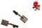 Carbon Brush Grinding Coals Suitable for Battery Impact Driver/Drywall Screw Driver Makita BFS 451 Rfe