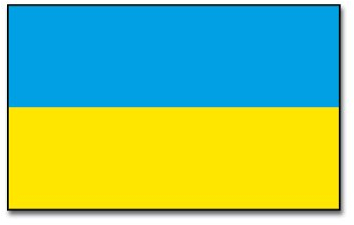 GROSSE Ukraine Flagge Fahne Wappen Flaggen