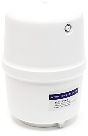 Naturewater 4 G Wassertank (15,14 L) für Umkehrosmose Wasser, Container lebensmittelecht, Vorratsbehälter mit Membran aus Butylkautschuk